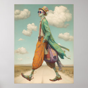 *~* FD2 Stylish Young Boho MAN  Cocktail 17 Poster