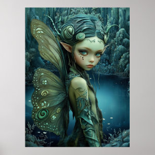 *~* FD3 27 Enchanting Forest Nymph Fantasy  Poster