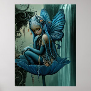 *~* FD3 31 Enchanting Forest Nymph Fantasy  Poster