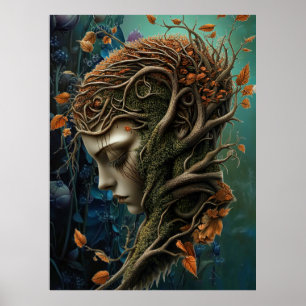 *~* FD3 Cosmic Earth Keeper Nature Guardian 38 Poster