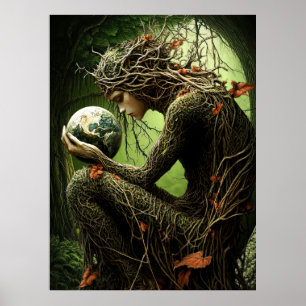 *~* FD3 Earth Keeper Cosmic  Guardian 24 Poster