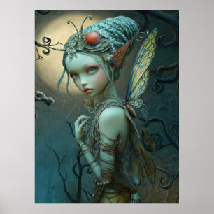 *~* FD3 Enchanting Nymph Spirit Fantasy 10 Poster