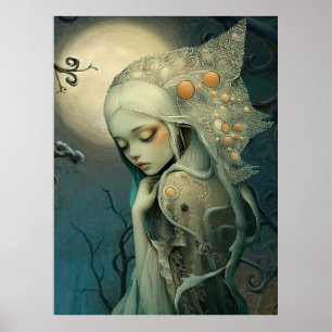 *~* FD3 Enchanting Nymph Spirit Fantasy 19 Poster