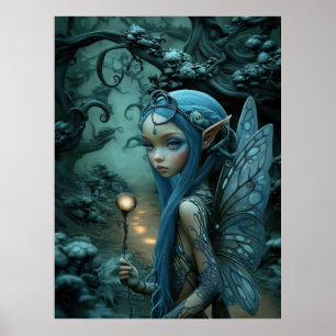 *~* FD3 Magical  Forest Nymph Fantasy 2 Poster