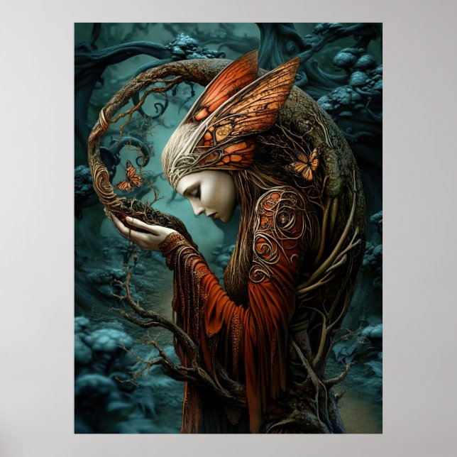 *~* FD3 NATURE WOMAN  Guardian  Earth Keeper 6 Poster (Front)