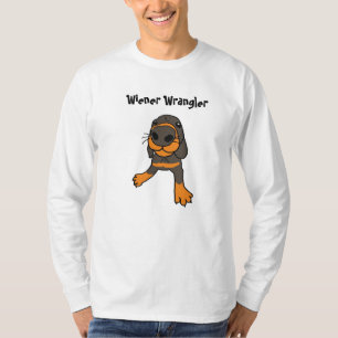 FD- Wiener Wrangler Cartoon shirt