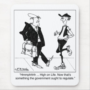 FDA Regulating Being High on Life Mouse Mat