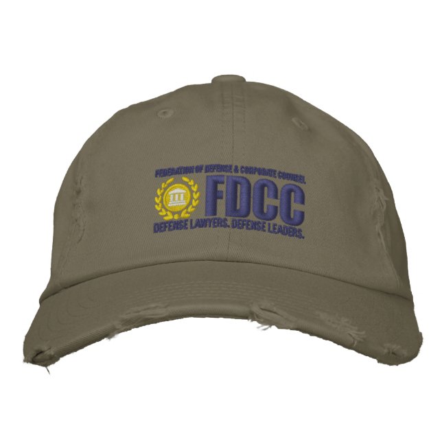 FDCC EMBROIDERED HAT (Front)