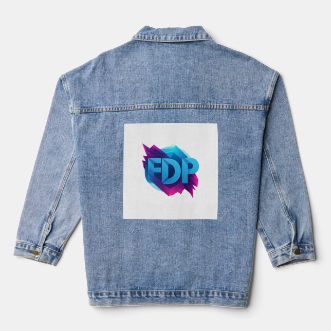 FDP Style Store: Unique  Designs for Trends Denim Jacket (Back)