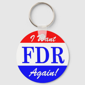 FDR - America's Greatest President Tribute Key Ring