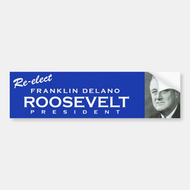 FDR bumper sticker (Front)