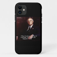 FDR & End Of Rope Quote Iphone 5 Case