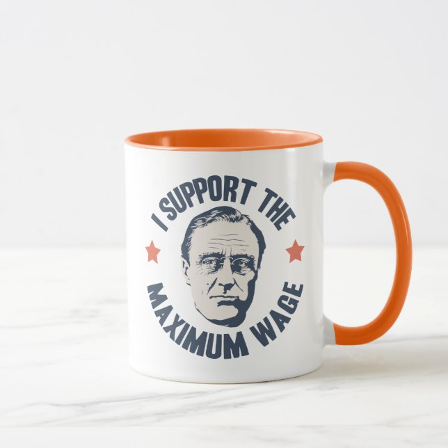 FDR Maximum Wage Mug (Right)