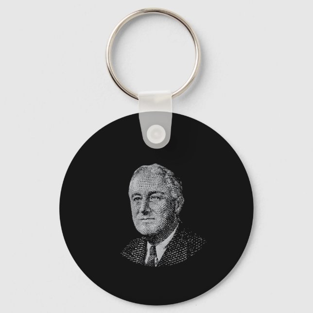 Fdr New Shirt Roosevelt New  Key Ring (Front)
