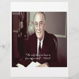 FDR & Nothing To Fear Quote