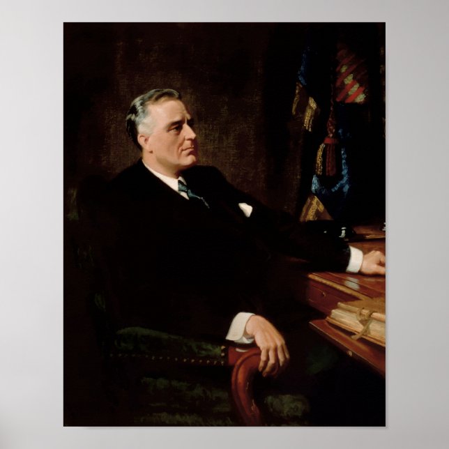 FDR Official Portrait Poster (Front)