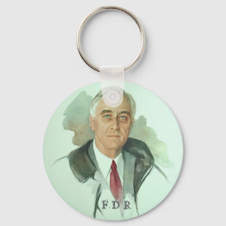 FDR Portrait Key Ring