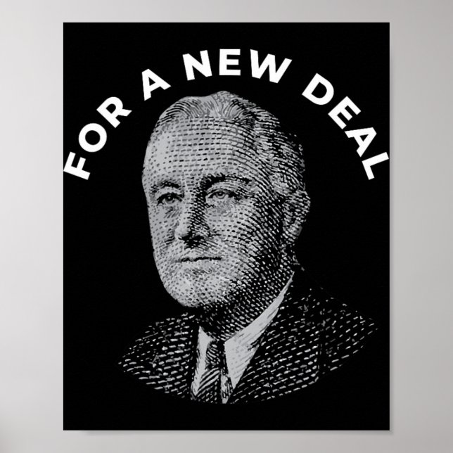 Fdr President Franklin Roosevelt New  Poster (Front)