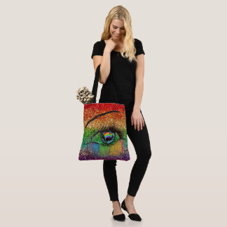 FD's Fabulous Pride Collection- Flag /Eye 53086FEb Tote Bag