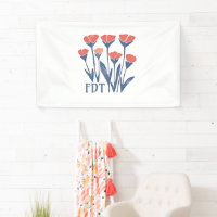 FDT Floral Wreath Subtle Feminine Boho Anti-Trump