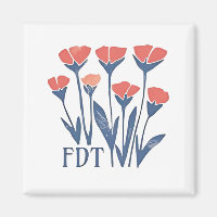 FDT Floral Wreath Subtle Feminine Boho Anti-Trump