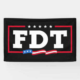 FDT Funny Anti-Trump No-Trump  Banner