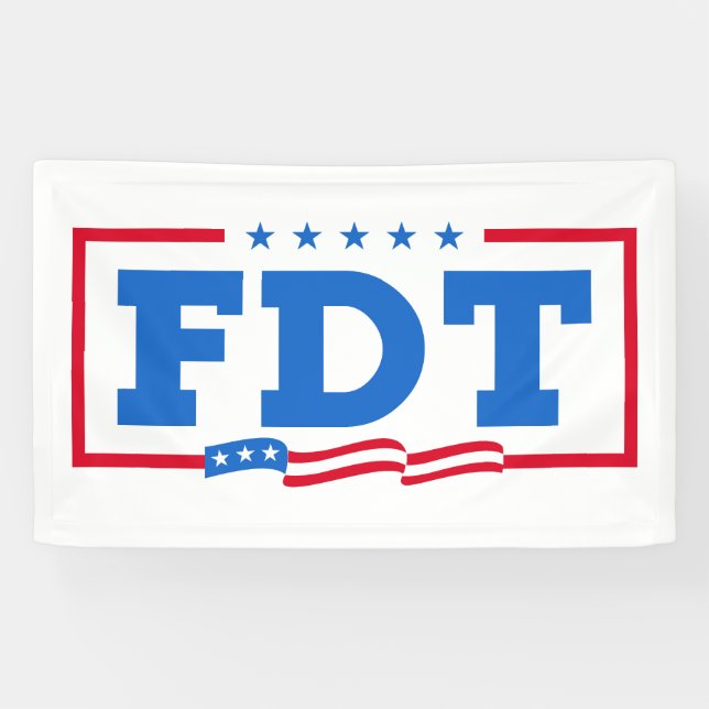 FDT Funny Anti-Trump No-Trump  Banner (Horizontal)