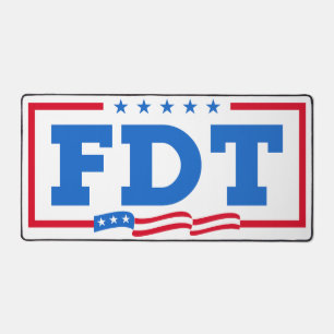 FDT Funny Anti-Trump No-Trump  Desk Mat