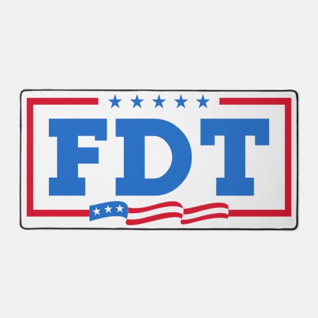 FDT Funny Anti-Trump No-Trump  Desk Mat (Front)