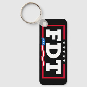 FDT Funny Anti-Trump No-Trump  Key Ring