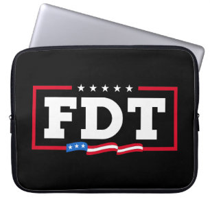 FDT Funny Anti-Trump No-Trump Laptop Sleeve