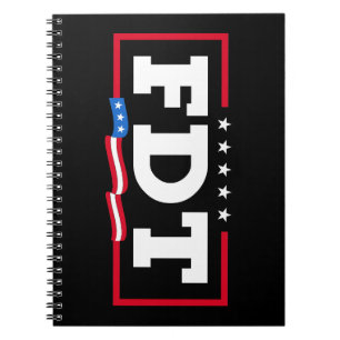 FDT Funny Anti-Trump No-Trump Notebook