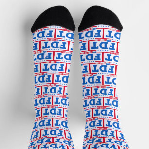 FDT Funny Anti-Trump No-Trump  Socks