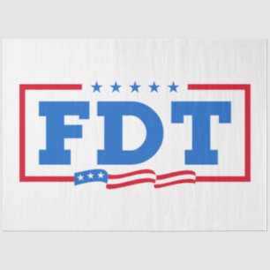 FDT Funny Anti-Trump No-Trump  Tissue Paper