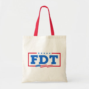 FDT Funny Anti-Trump No-Trump Tote Bag