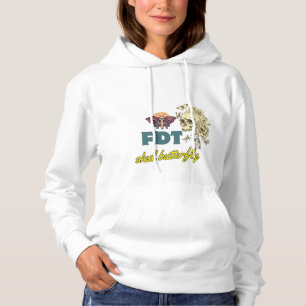 fdt skull butterflies hoodie