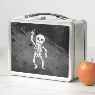 FDT Trump Funny Anti Trump Skeleton Metal Lunch Box