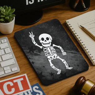 FDT Trump Funny Anti Trump Skeleton Mouse Mat