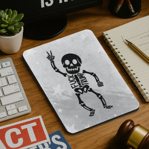 FDT Trump Funny Anti Trump Skeleton Mouse Mat
