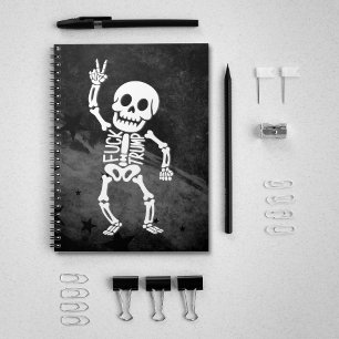 FDT Trump Funny Anti Trump Skeleton Notebook