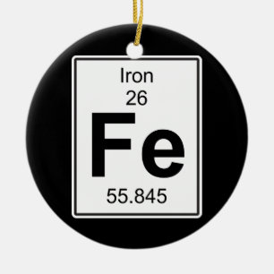 Fe - Iron Ceramic Tree Decoration