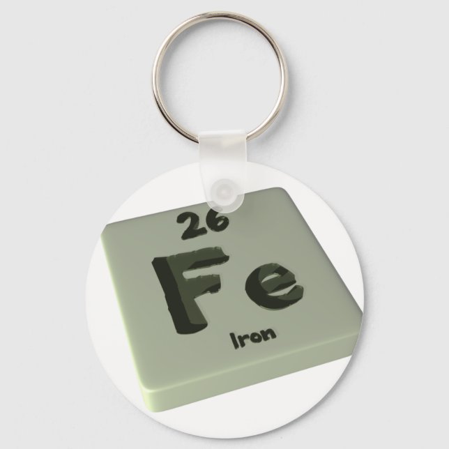 Fe Iron Key Ring (Front)