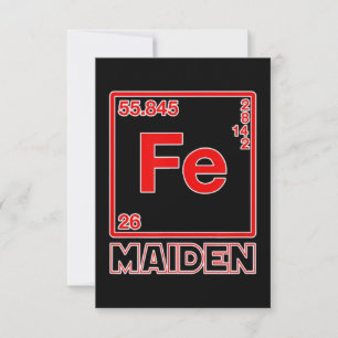 Fe Maiden Iron Element FE Parody Card