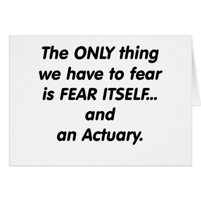 fear actuary (Front Horizontal)