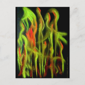 Fear and disbelief postcard