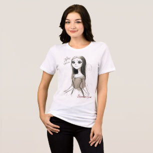 Fear and Hunger Female Enki Sketch Tri-Blend Shirt