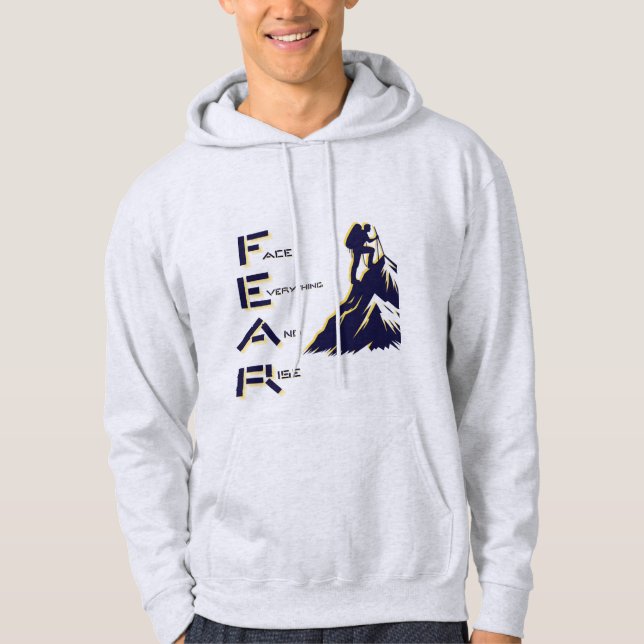 FEAR (Face Everything And Rise) Hoodie (Front)