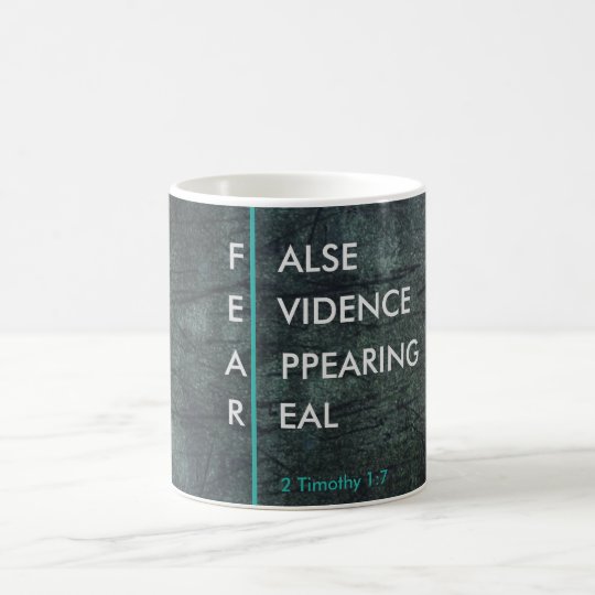 FEAR-False Evidence Appearing Real Mug