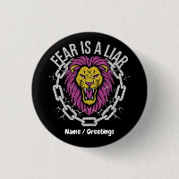 Fear is a Liar Inspirational Christian Quote