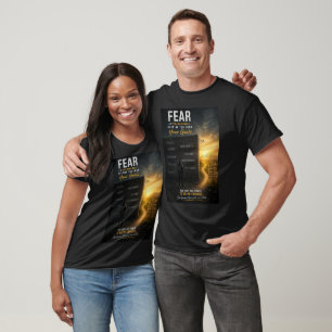 Fear Is the Main Wall Keeping You from Your Goals T-Shirt
